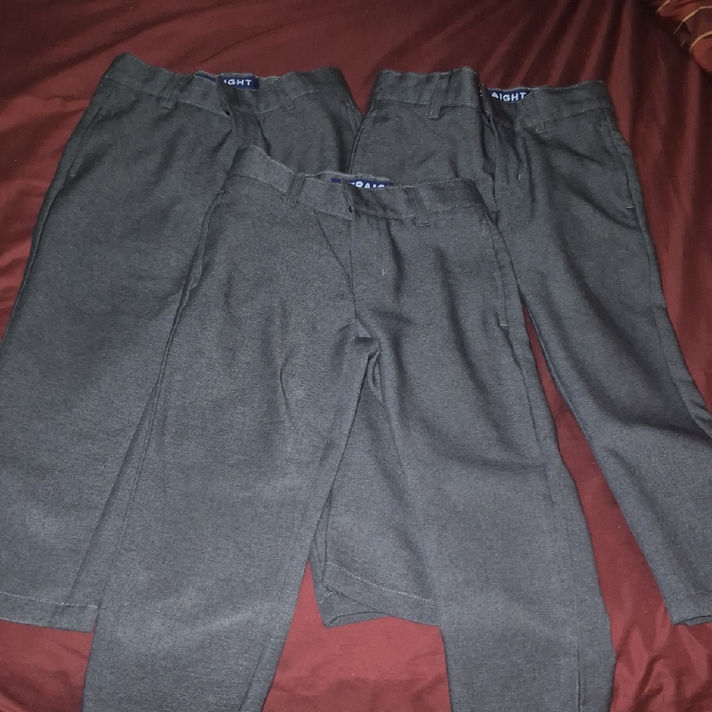 French Toast Kids Gray Dress Pants